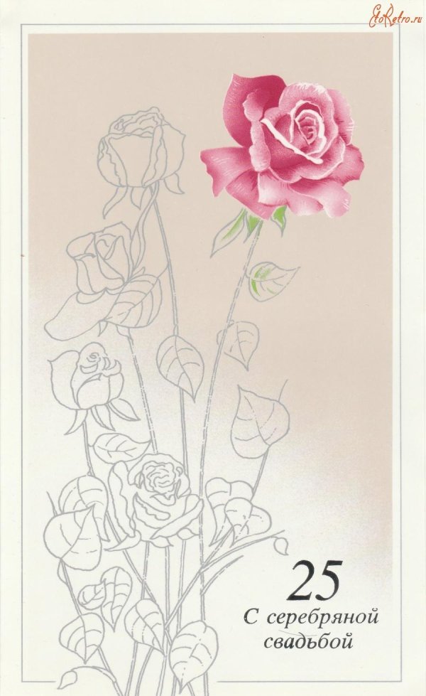 с серебряной свадьбой