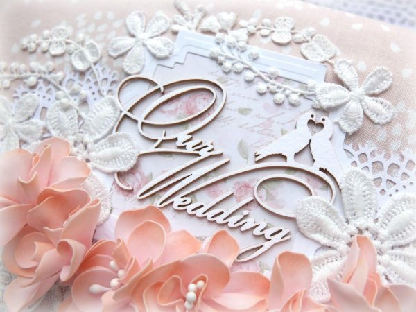 обложка свадебного альбома