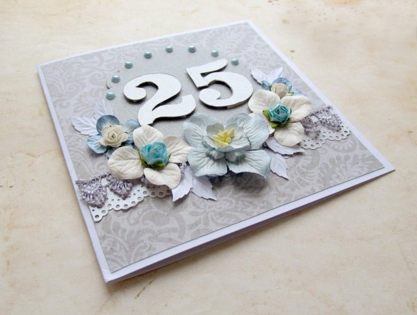 с серебряной свадьбой