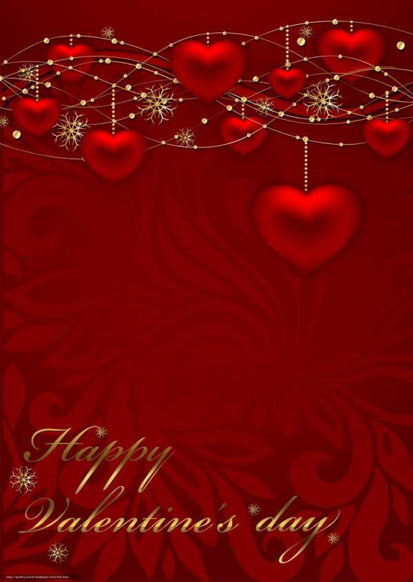 красивая валентинка