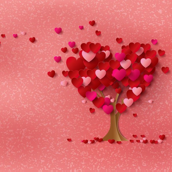 Сердечко девушке любимой