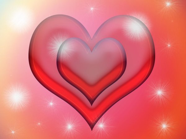 красивое сердечко