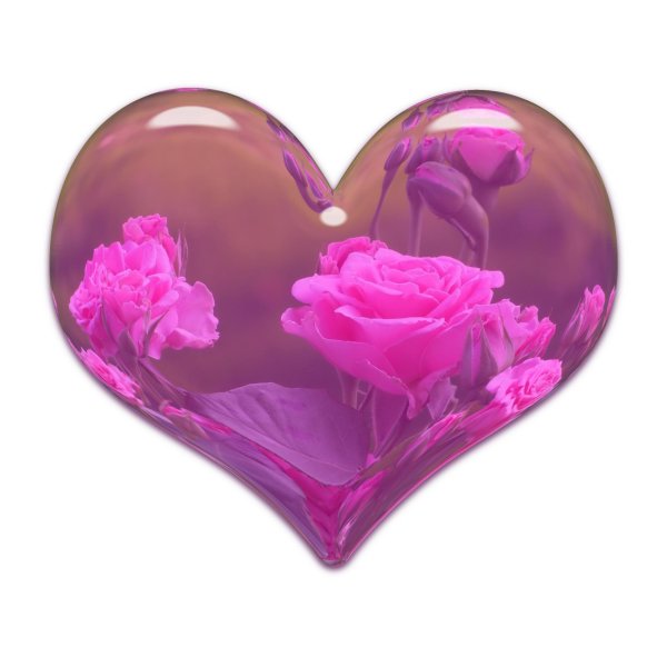 очень красивое сердечко