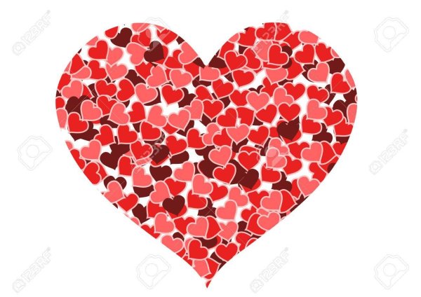 валентинка сердце
