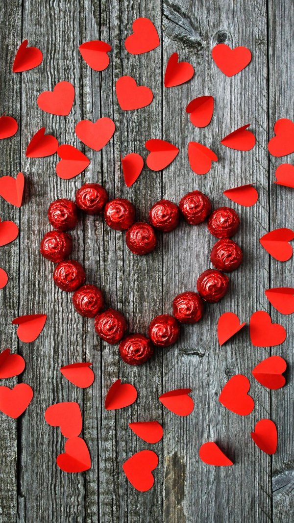 сердца красивые