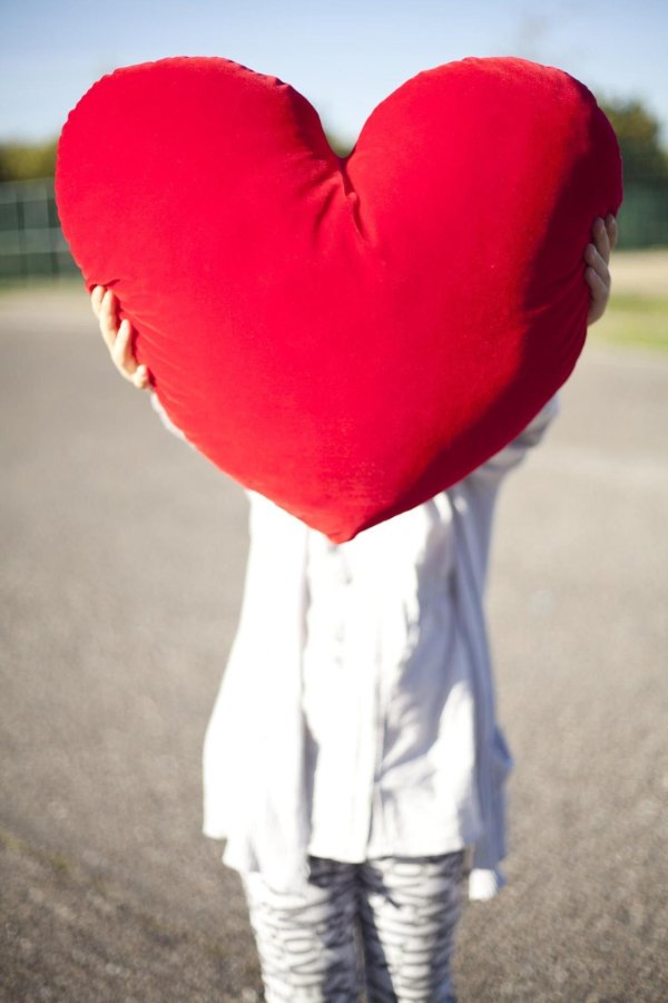 счастливое сердечко