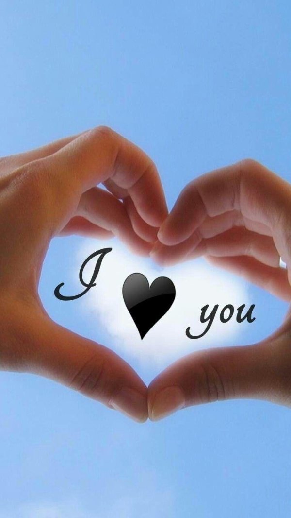 сердечко в руках