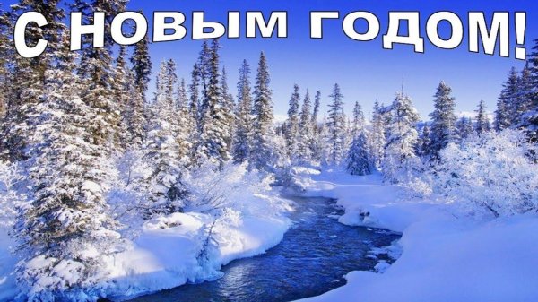 природа зимняя