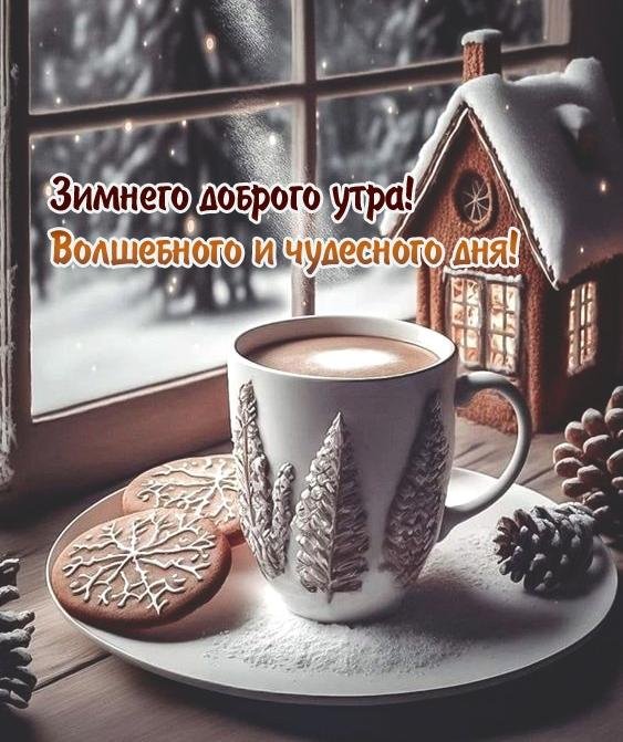 с добрым зимнем утром