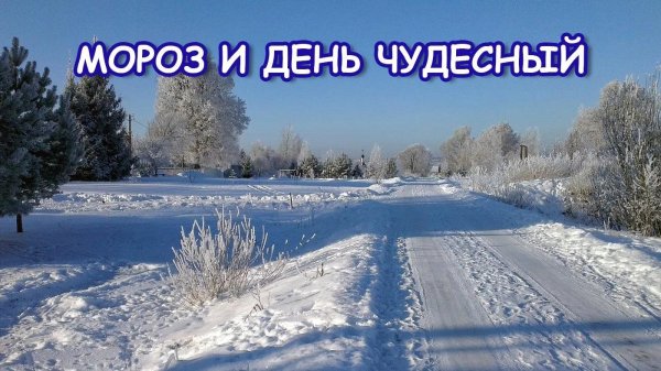 мороз и солнце
