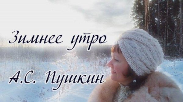 александр пушкин зимнее утро