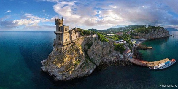 крым ласточкино гнездо панорама