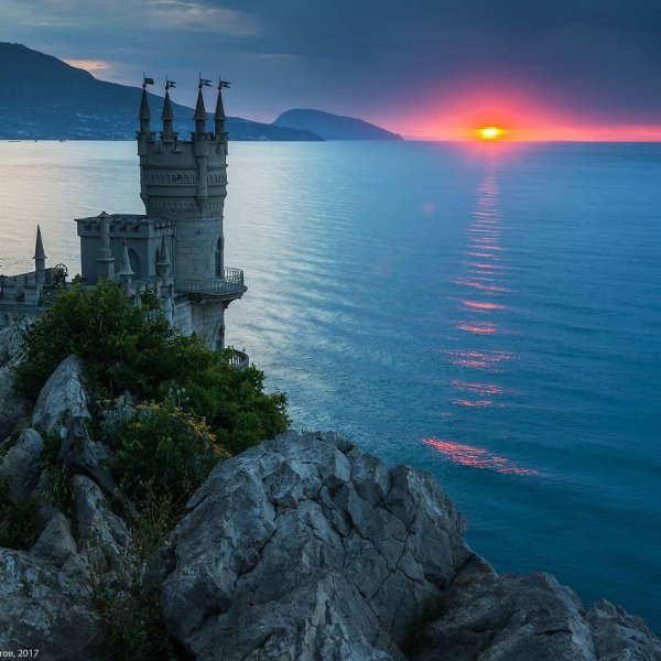 замок ласточкино гнездо