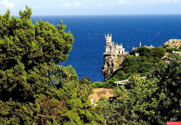 крымский пейзаж ласточкино гнездо