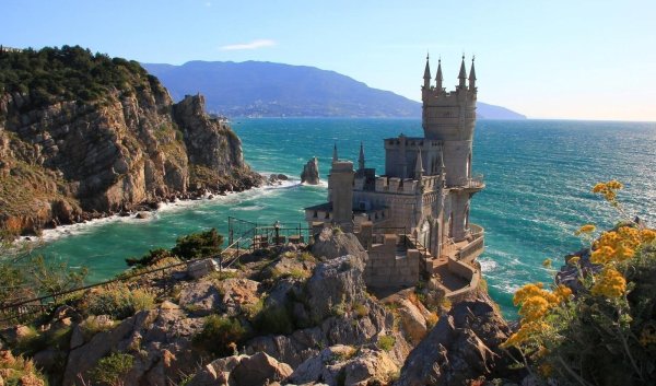 крымский полуостров ласточкино гнездо