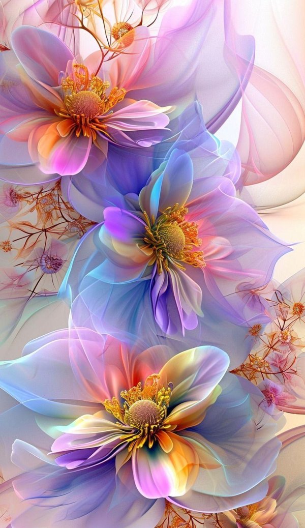 цветочные картины