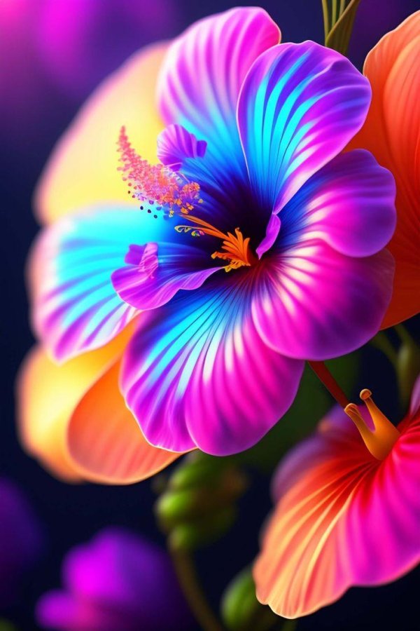 цветок красивый