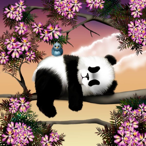 картина пандочки