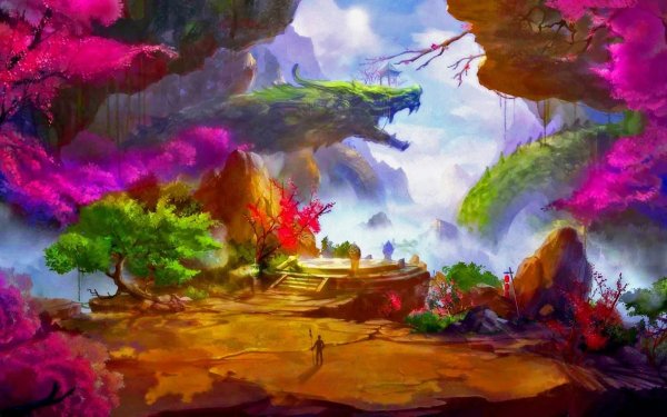 фантастические пейзажи