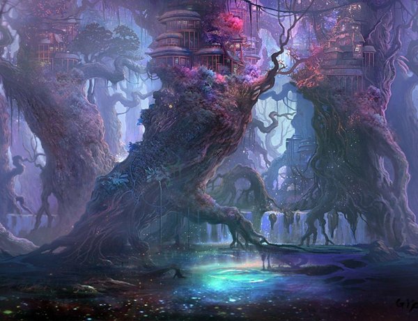 фантастический лес