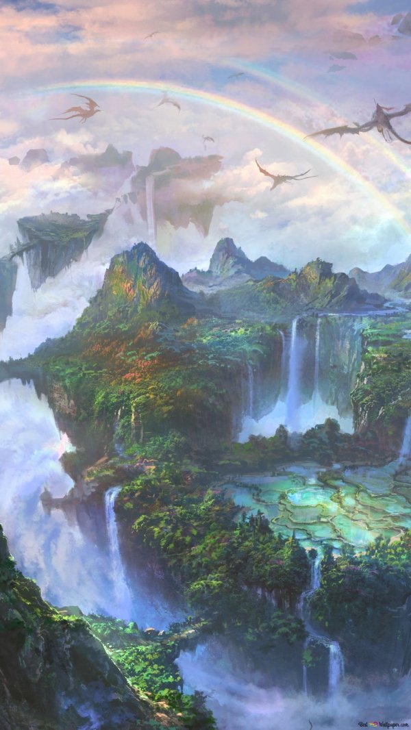 фантастические пейзажи