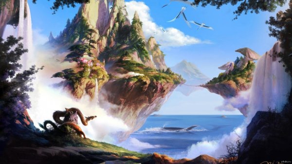 фантастические пейзажи