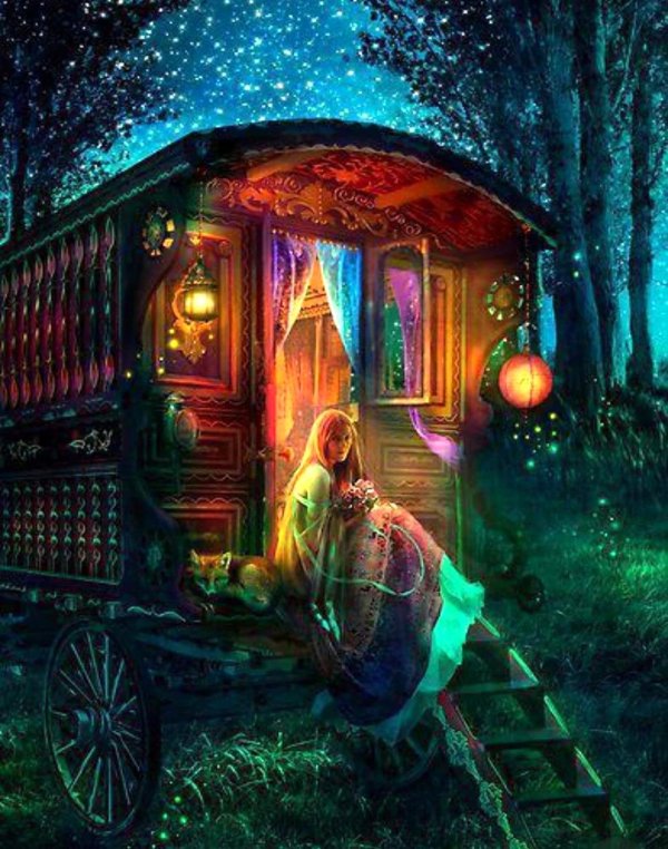 цыганская кибитка