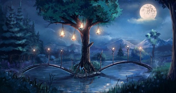 сказочная ночь