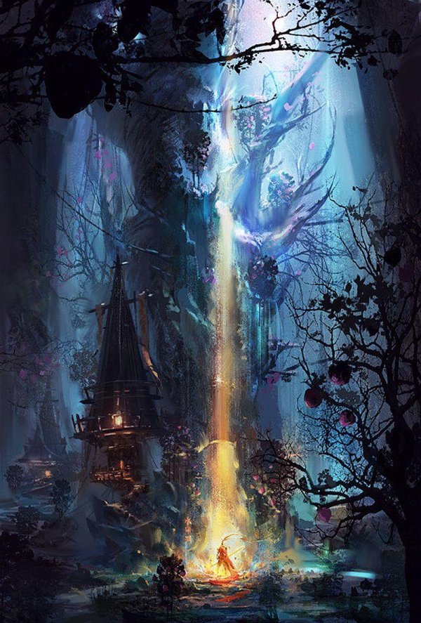 мистические пейзажи