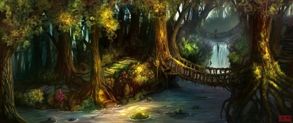 эльфийский лес