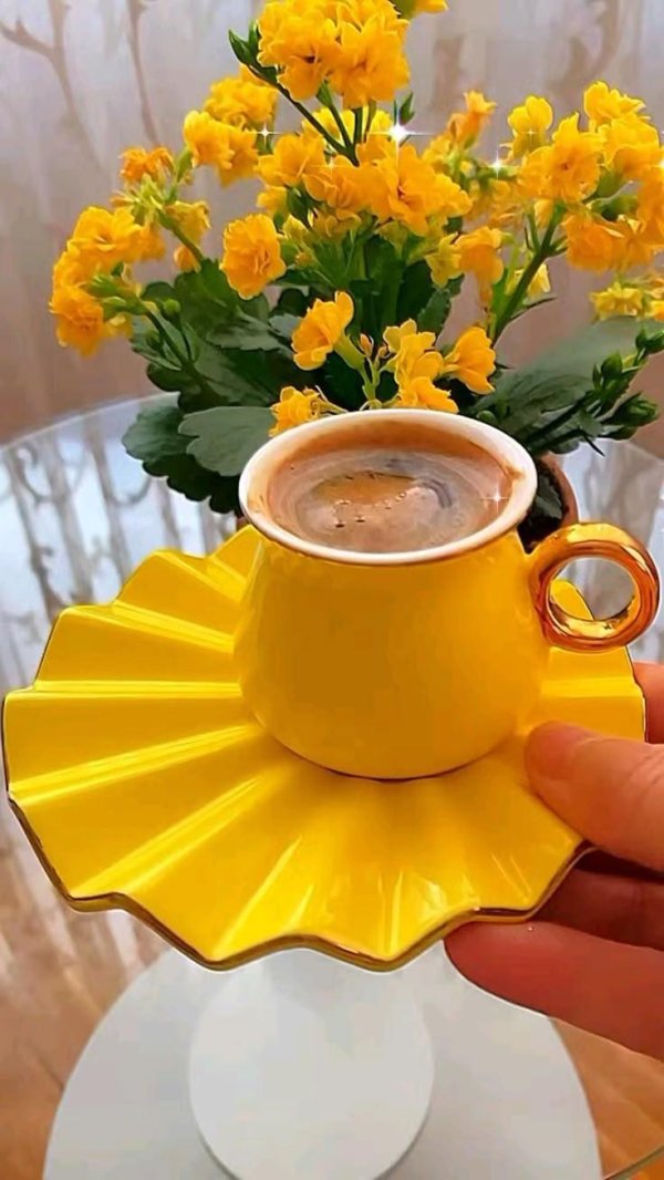 утреннее кофе