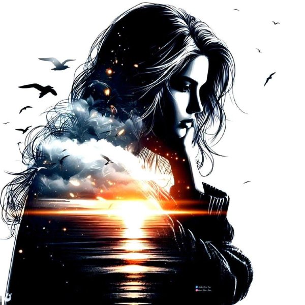 сюрреализм девушки