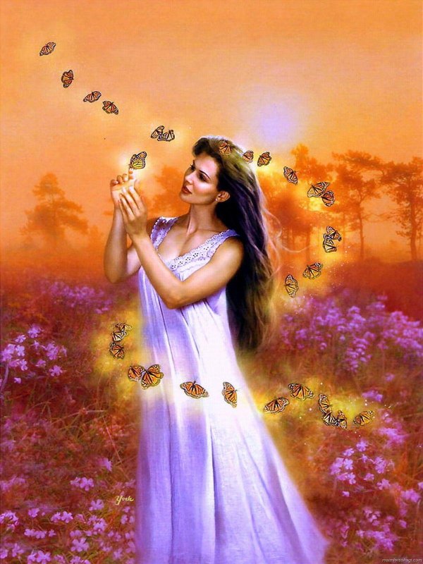 девочка бабочка