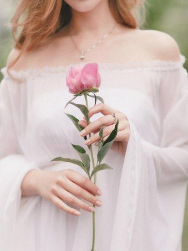 нежный образ невесты