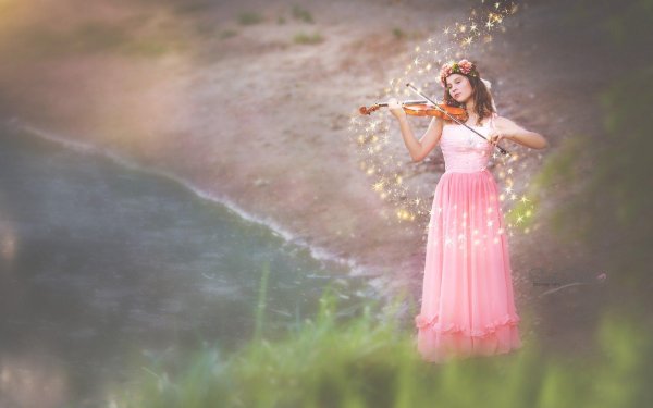 фотосессия со скрипкой