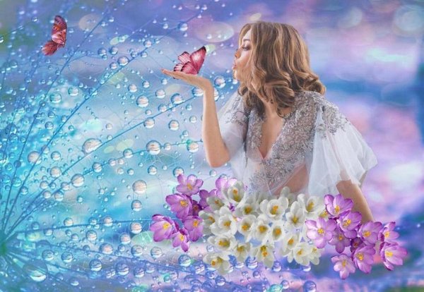 красавица весна