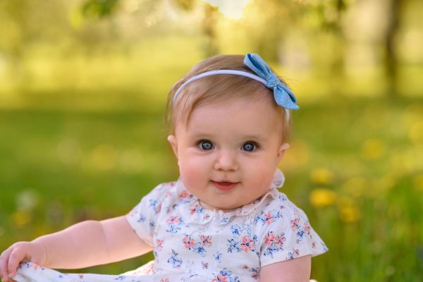 сережки для годовалой девочки