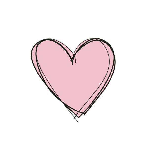 эскиз сердца