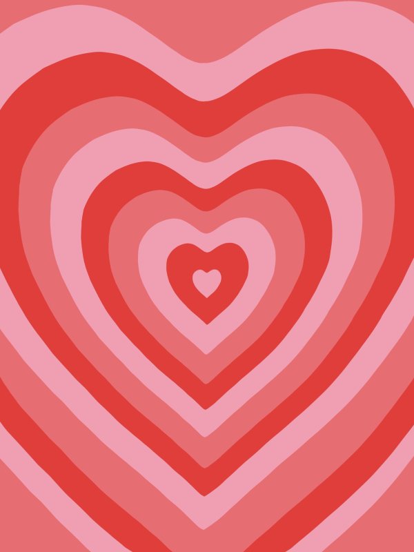 сердечка фон