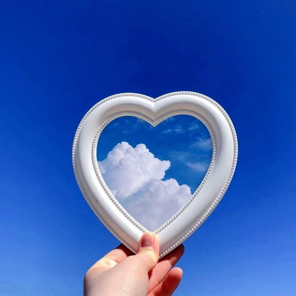 в форме сердца