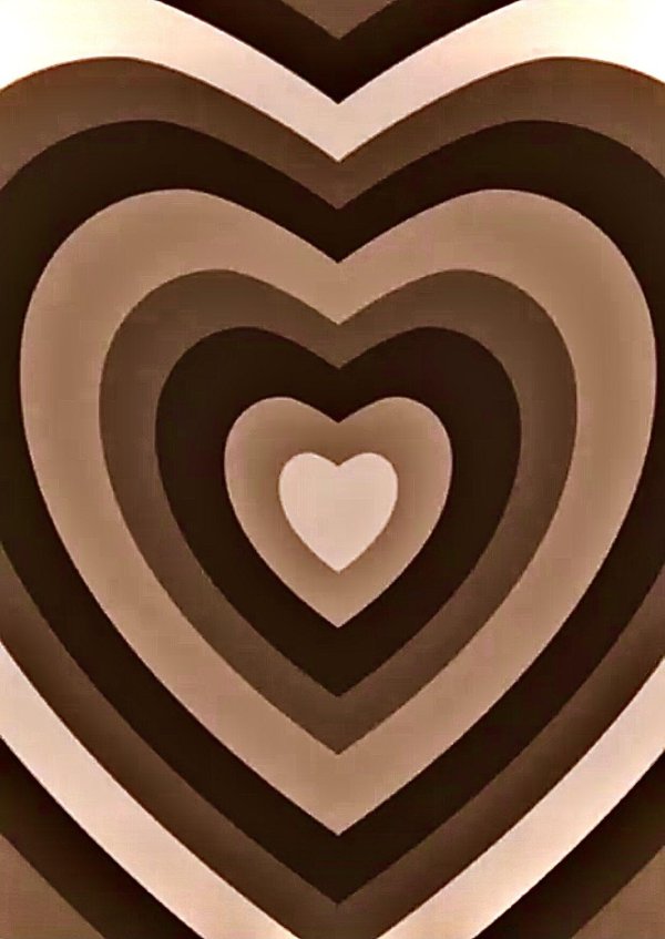 коричневое сердце