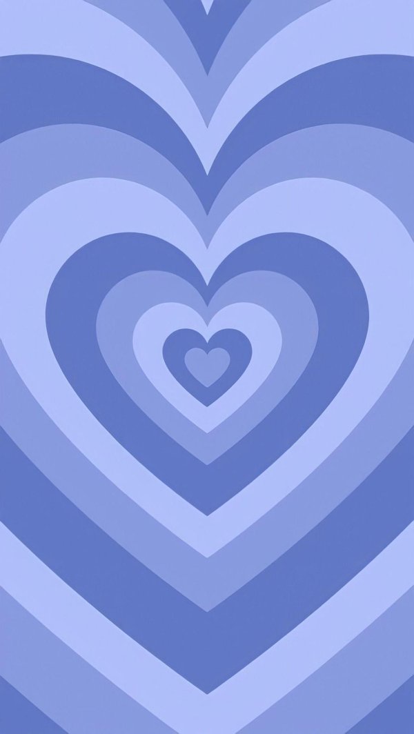 сиреневое сердечко