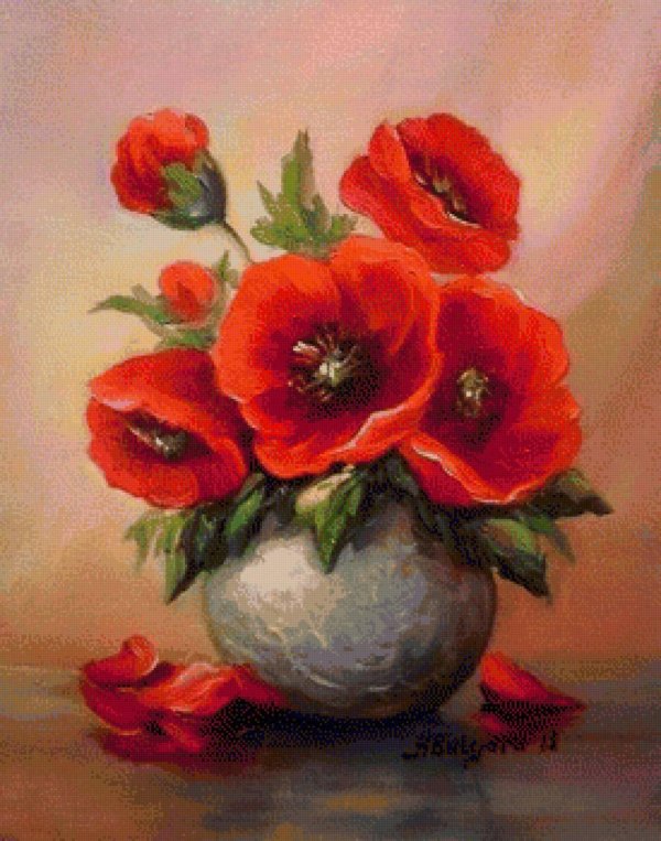 маки живопись