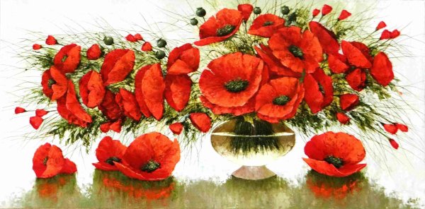 людмила скрипченко букет маков