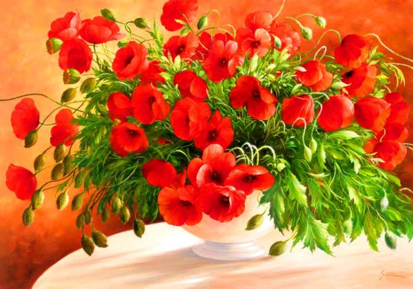 букет маков