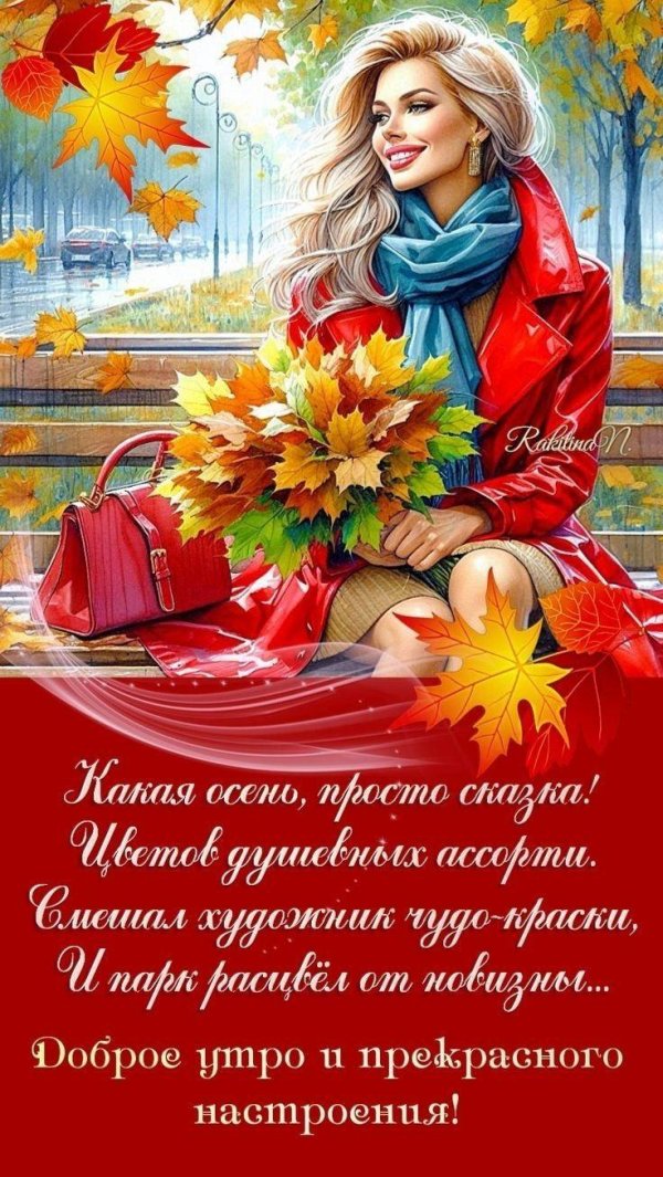 осень доброе утро