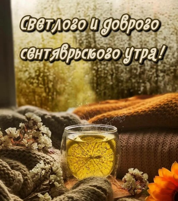 доброе воскресное сентябрьское утро