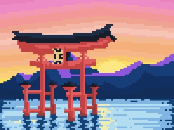 пиксельные арты