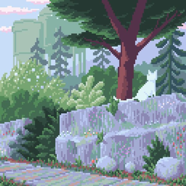 пиксельная природа