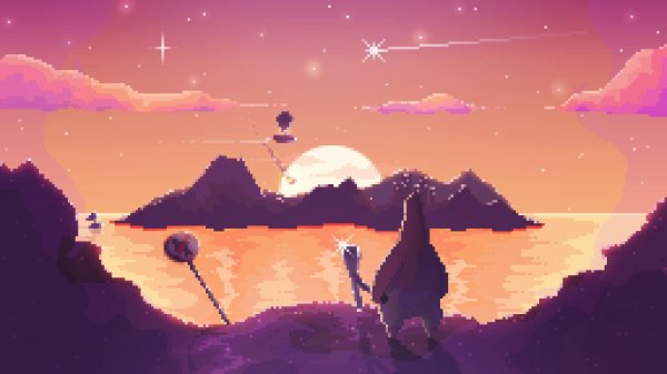 пиксельные фоны